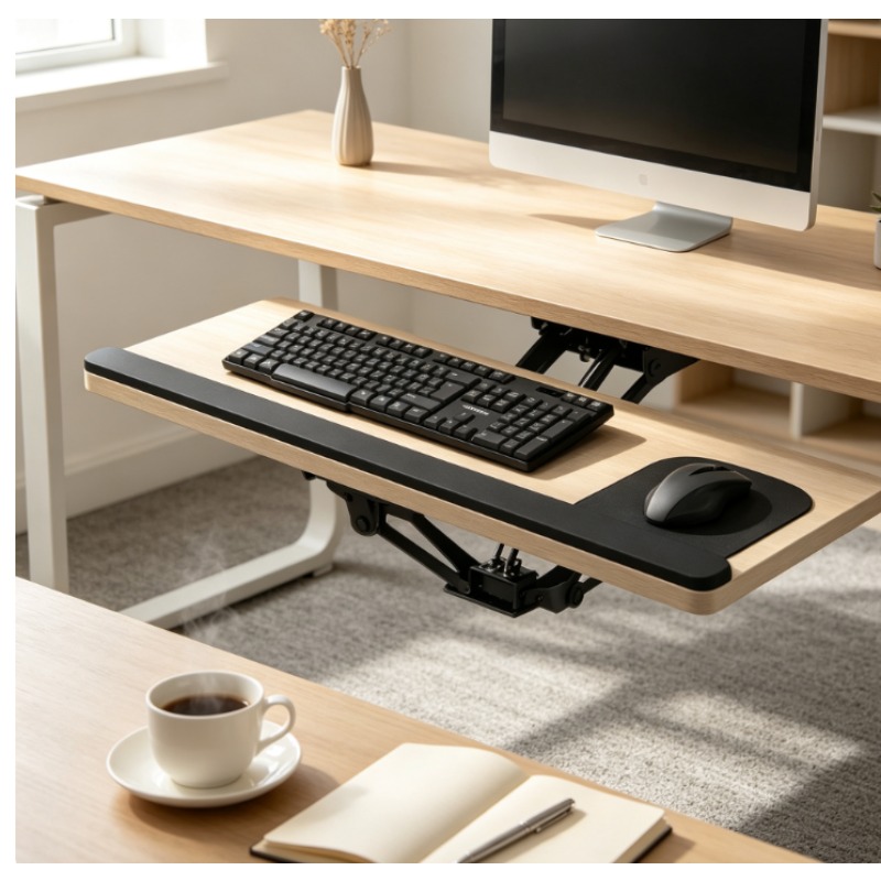 Keyboard Tray Under Desk - Keyboard Tray Under Desk Sliding Drawer
