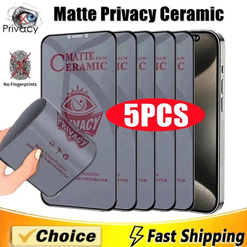 Monitor Privacy Screen - 5Pcs Matte Ceramic Privacy Screen Protector