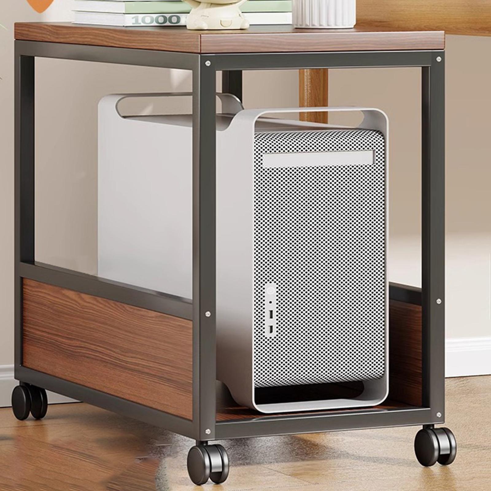 Home Office Printer - 2 Tier PC Tower Stand Computer