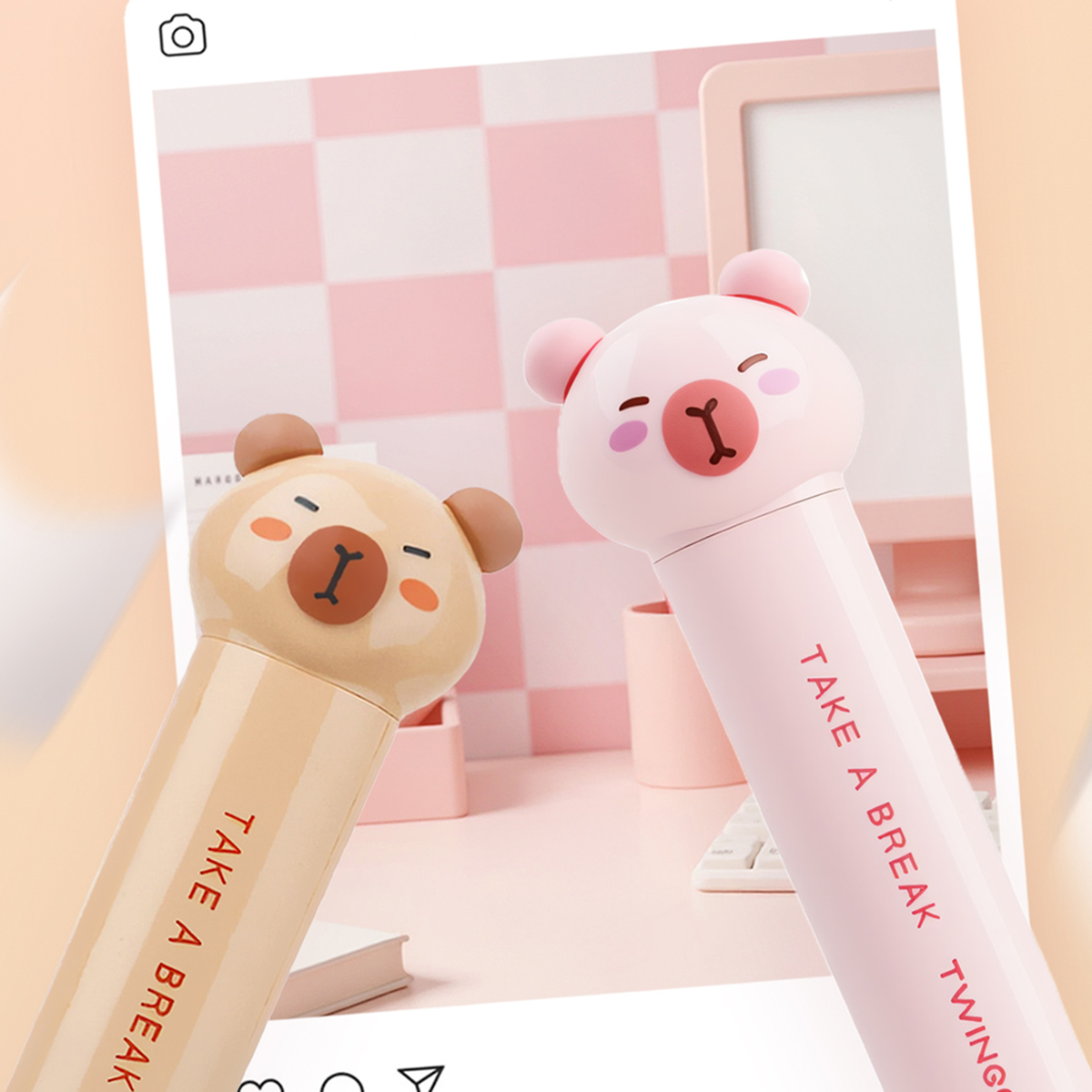 Capybara Scissor Cartoon Foldi - Home Office Size 评论和价格