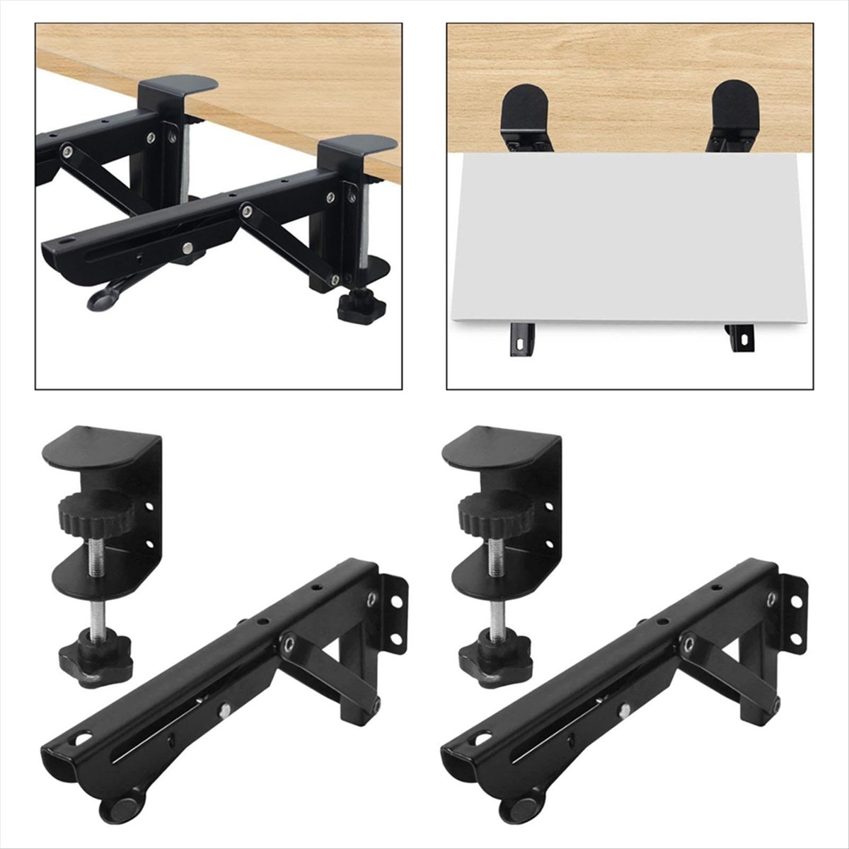 grand 2Pcs Under Desk Keyboard - Keyboard Tray Under Desk 评论和价格