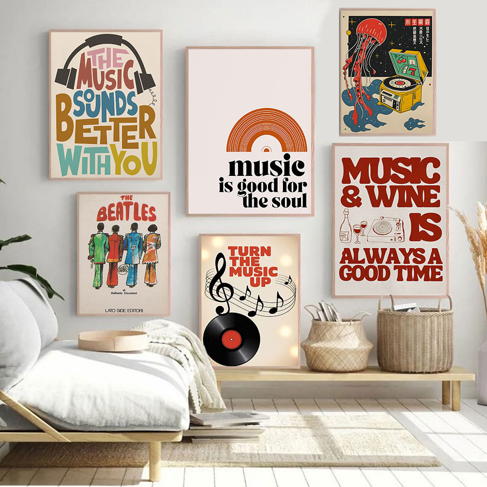 Retro Music Is Good for The So - Home Office Quotes 评论和价格