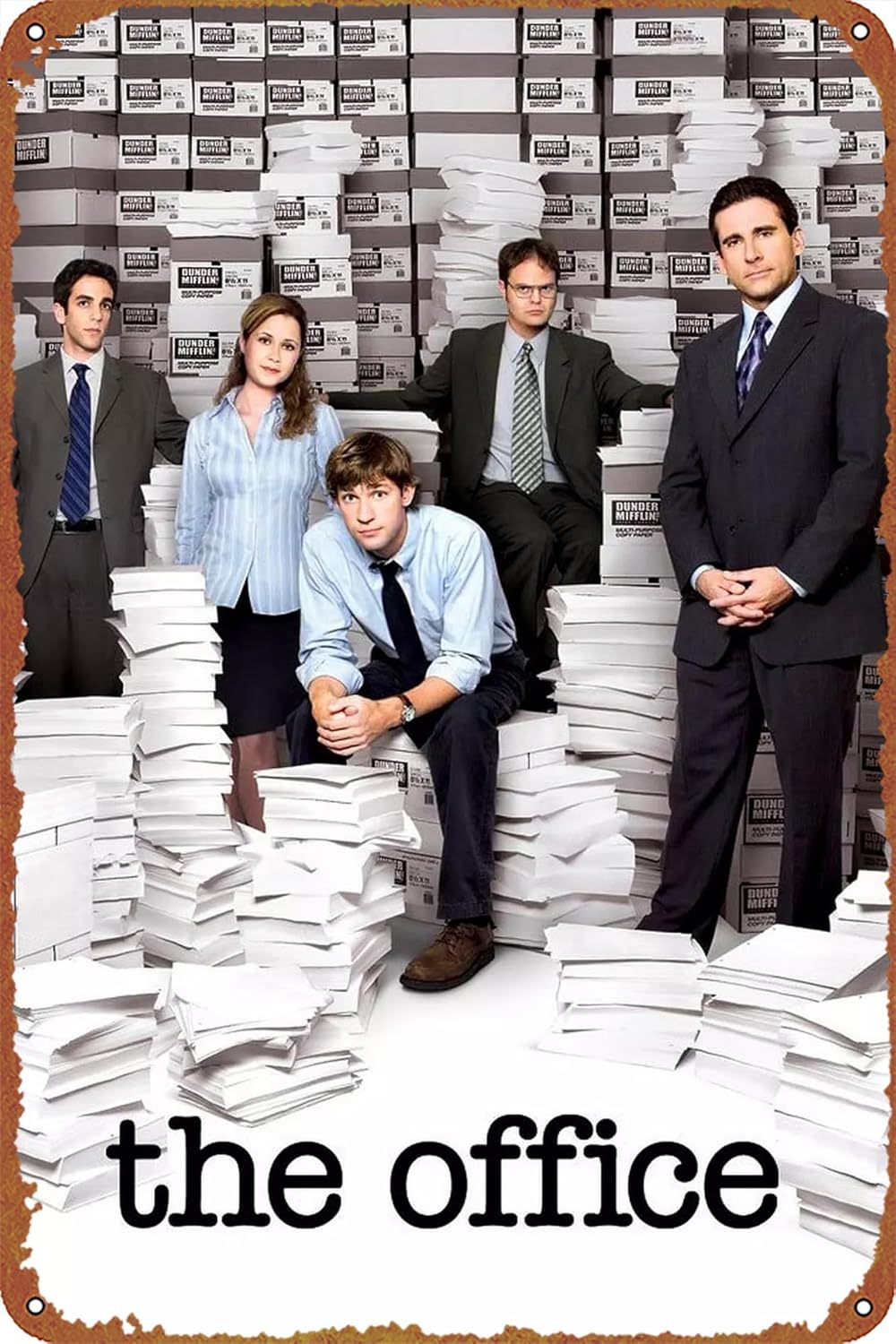 1p,Office poster TV show Movie - Home Office Logo 评论和价格