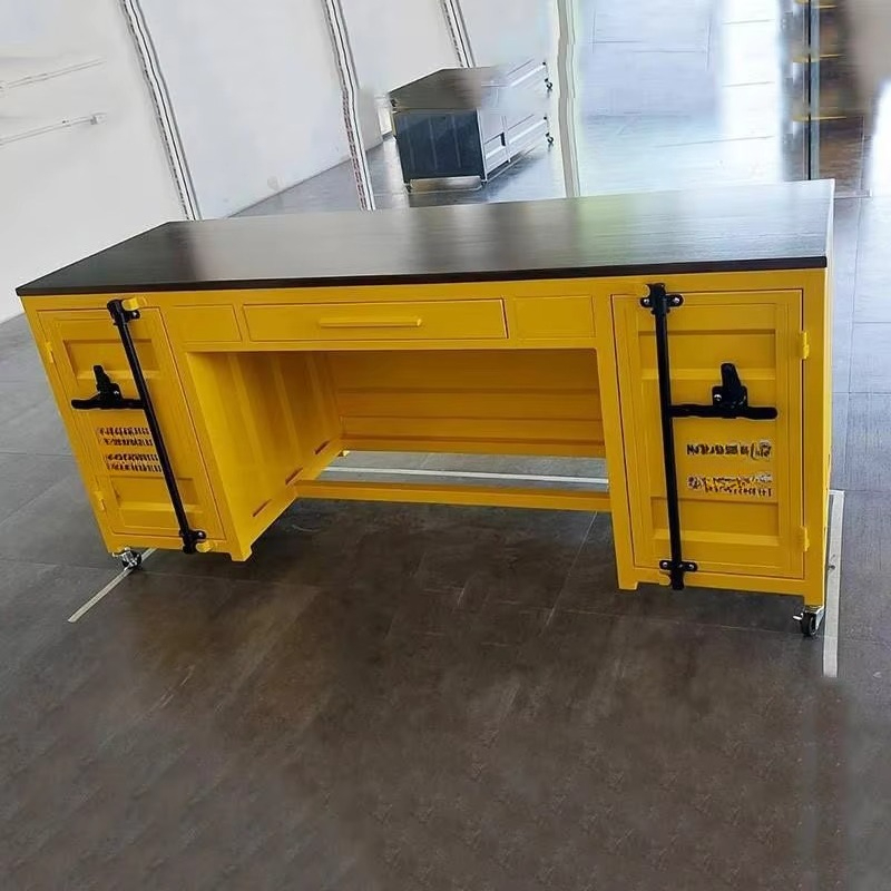 Industrial style computer desk - Home Office Work Table 评论和价格