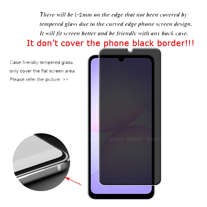4/3/2/1Pcs For Samsung A07 Gla - Monitor Privacy Screen 评论和价格
