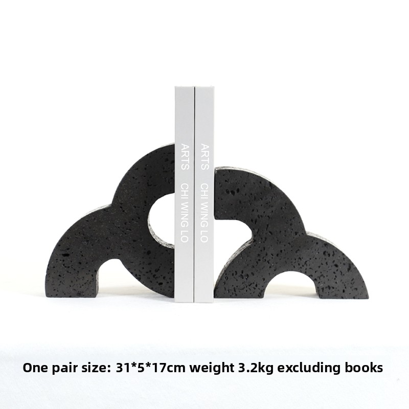 Modern Marble Bookends Heavy D - Home Office Library 评论和价格