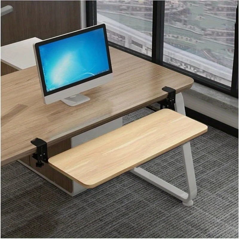 1PC Clamp Keyboard Tray Ergono - Keyboard Tray Under Desk 评论和价格