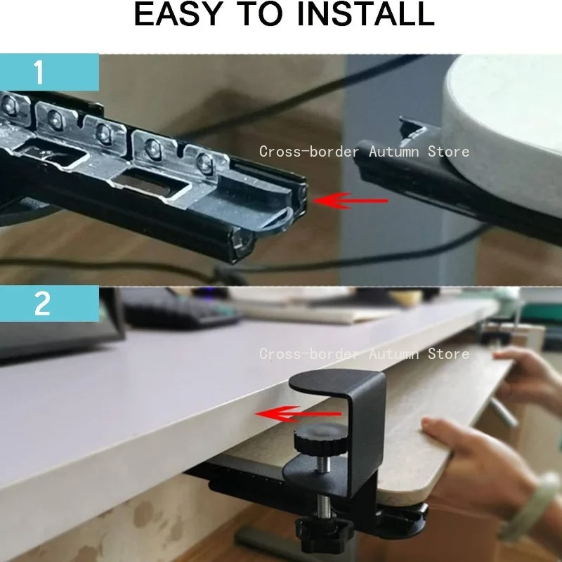 1PC Clamp Keyboard Tray Ergono - Keyboard Tray Under Desk 评论和价格