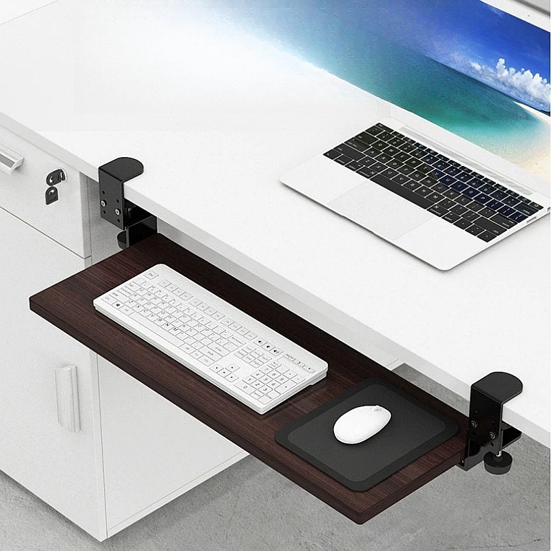 Keyboard Bracket Under the Tab - Keyboard Tray Under Desk 评论和价格