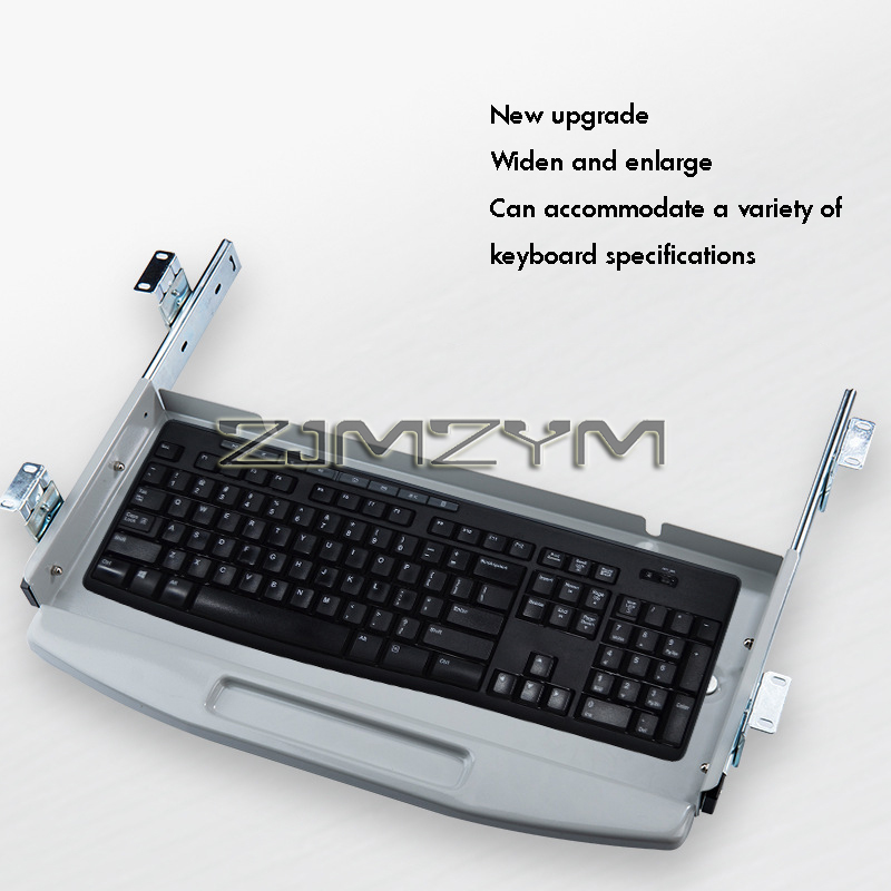 Steel Metal Under Desk Mount P - Keyboard Tray Under Desk 评论和价格