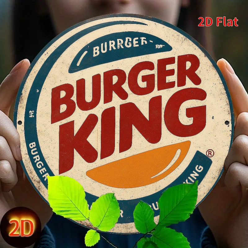 Burger King Retro wooden logo  - Home Office Logo 评论和价格