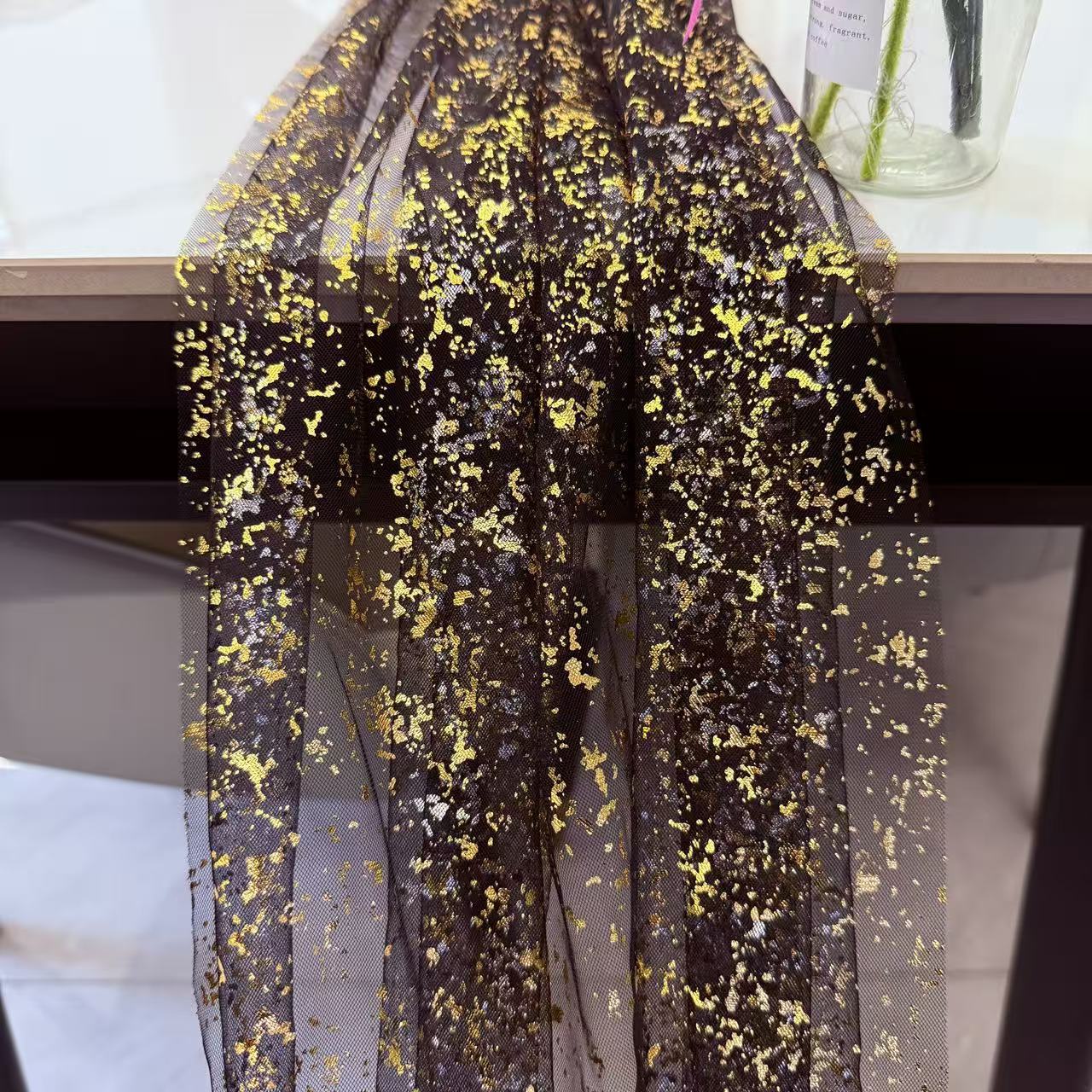 Black Gold Table Runner Hot St - Home Office News 评论和价格