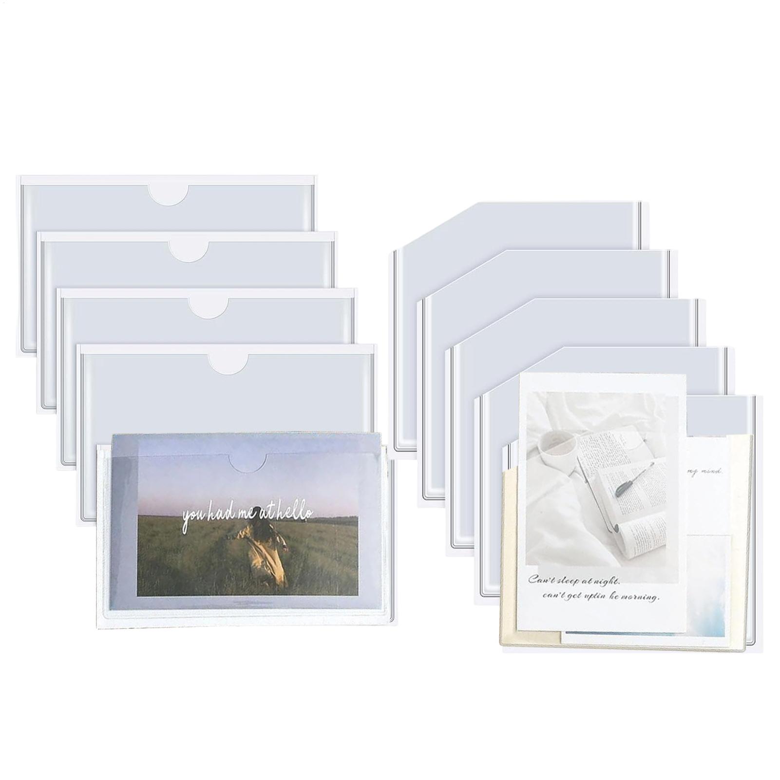 Clear Adhesive Pockets Dustpro - Home Office Library 评论和价格
