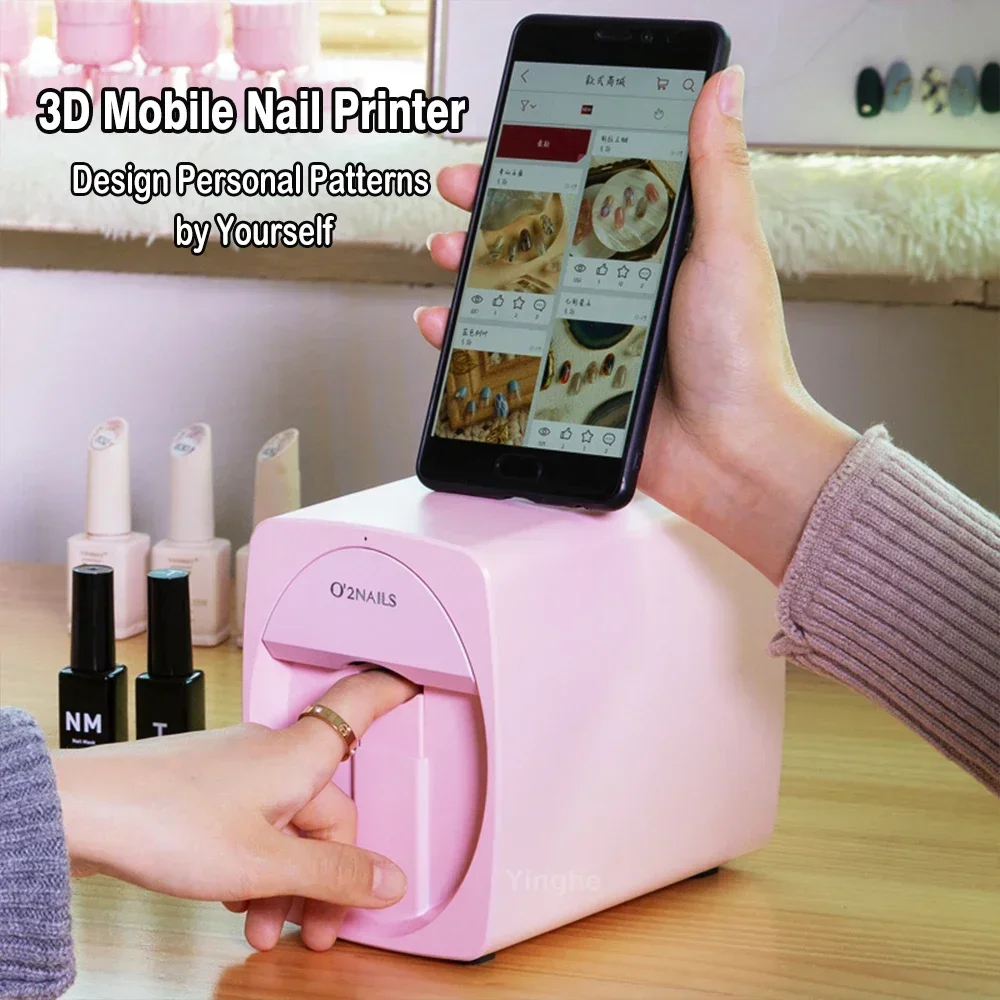Smart Nail Printer 3D Portable - Home Office Printer 评论和价格