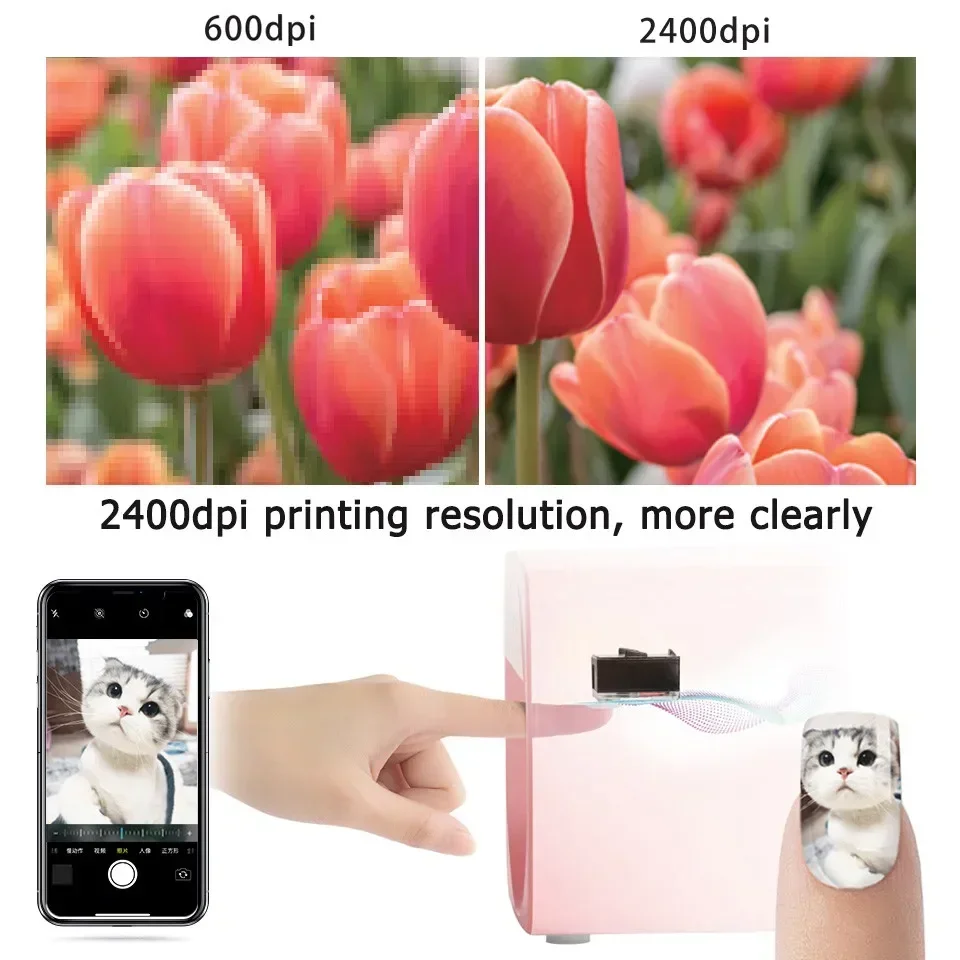Smart Nail Printer 3D Portable - Home Office Printer 评论和价格