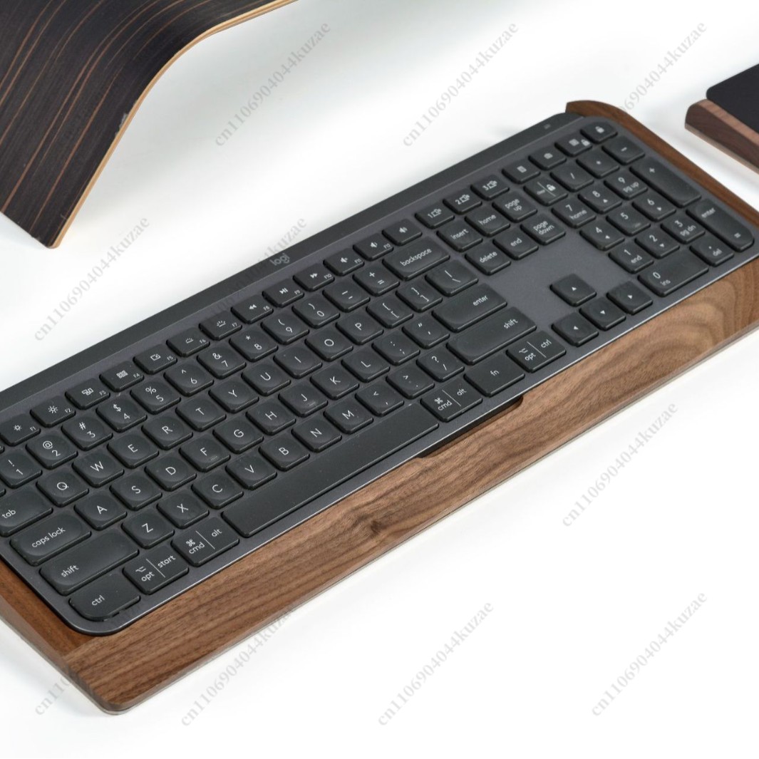 Solid Wood Keyboard Tray with  - Keyboard Tray Under Desk 评论和价格