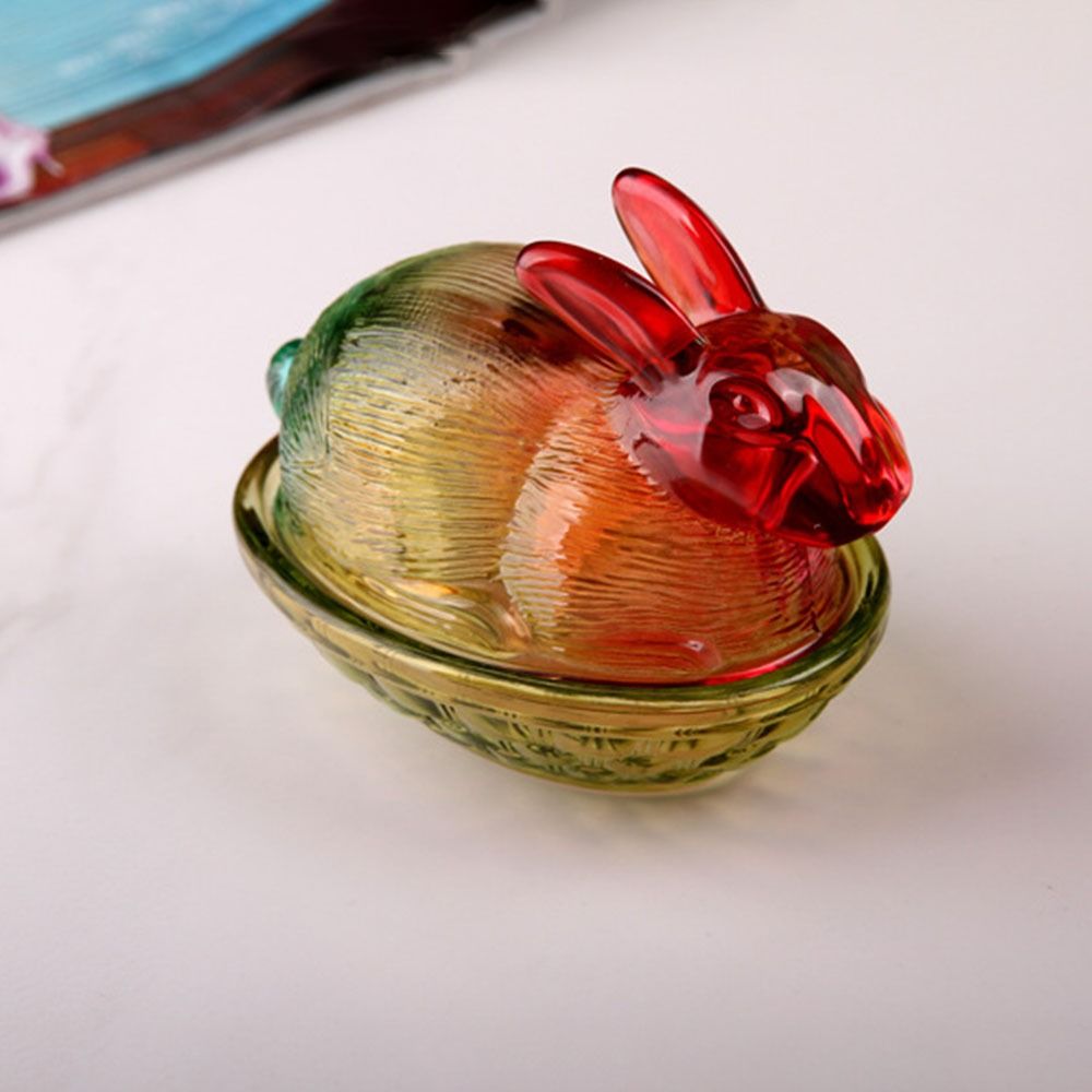 New Rabbit-Shaped Glass Candy  - Home Office News 评论和价格