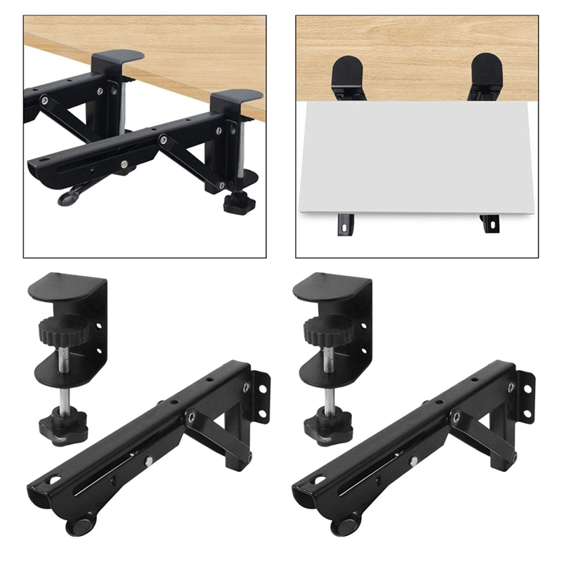 2Pcs Under Desk Keyboard Tray  - Keyboard Tray Under Desk 评论和价格