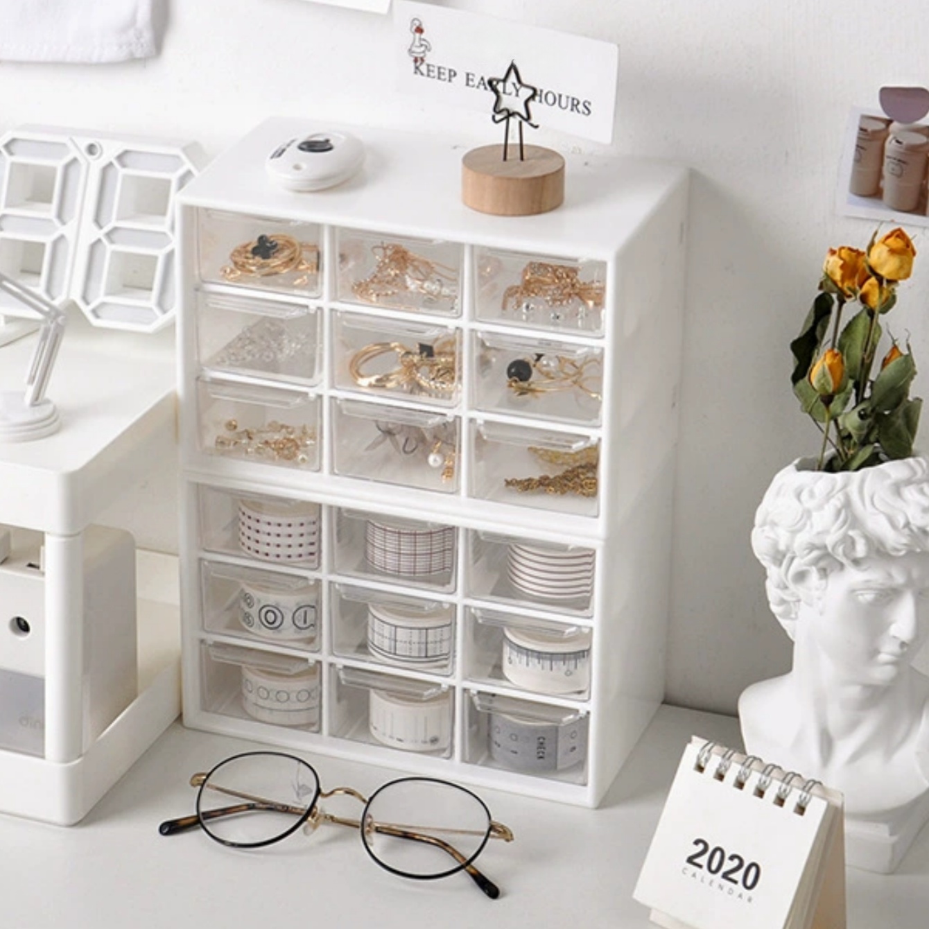 Bead Material Storage Box. The - Home Office Work Table 评论和价格