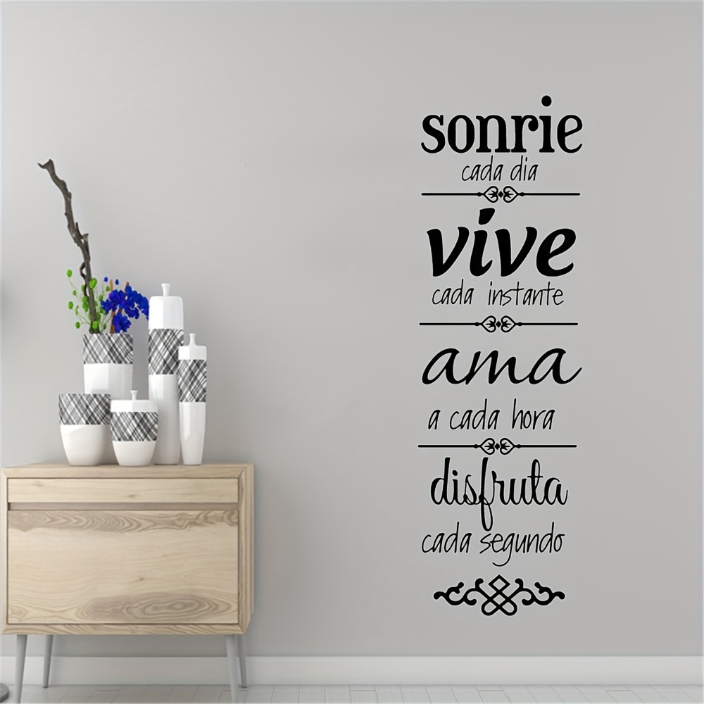 1pc Spanish Quotes Phrase Wall - Home Office Quotes 评论和价格