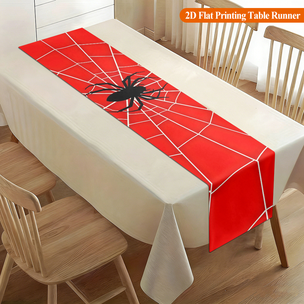 1pc Spider Web With Red Spider - Home Office News 评论和价格