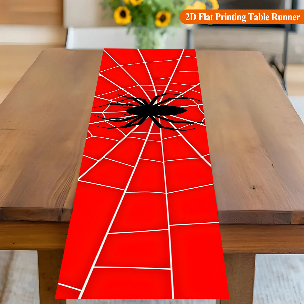 1pc Spider Web With Red Spider - Home Office News 评论和价格