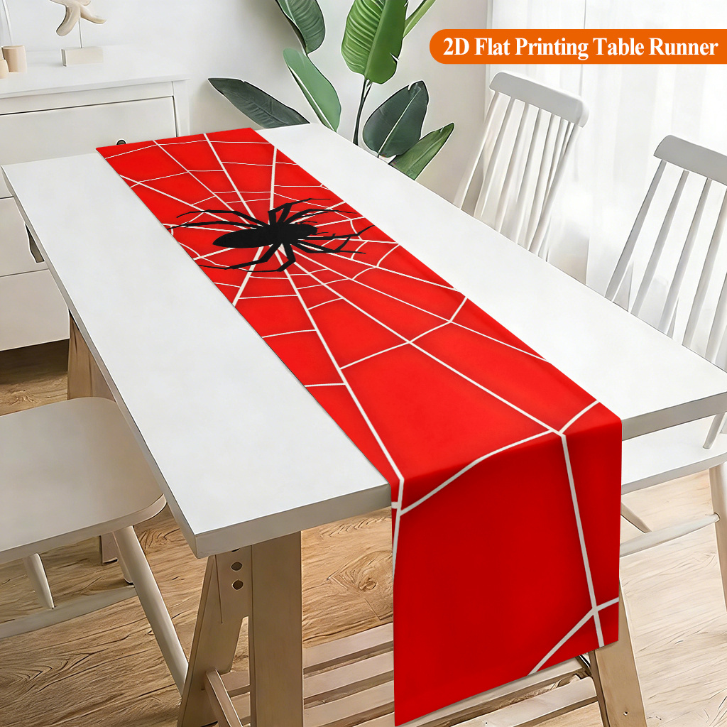 1pc Spider Web With Red Spider - Home Office News 评论和价格