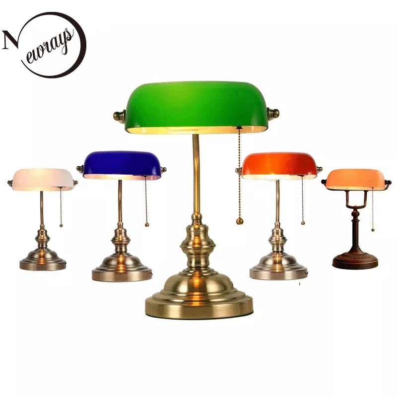Desk lamp Table Light glass ba - Home Office Library 评论和价格