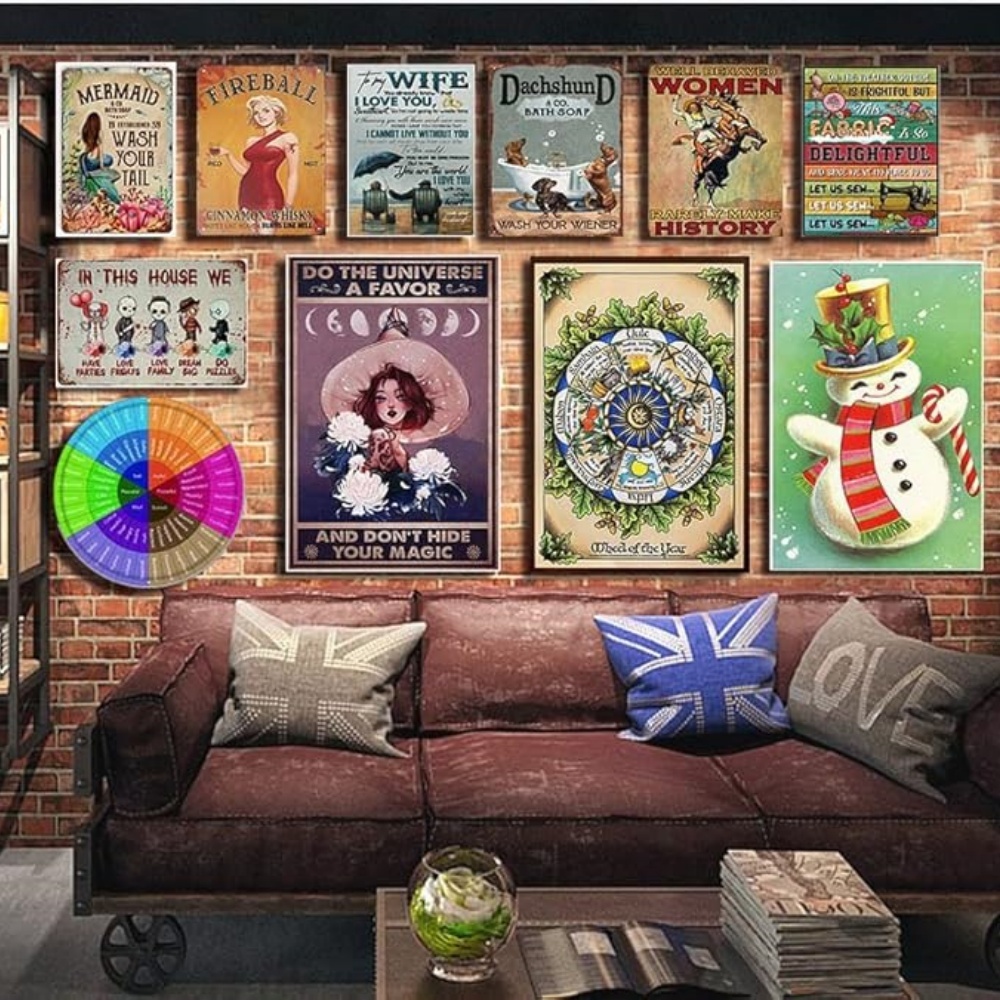 Vintage Metal Sign What If It  - Home Office What Is It 评论和价格