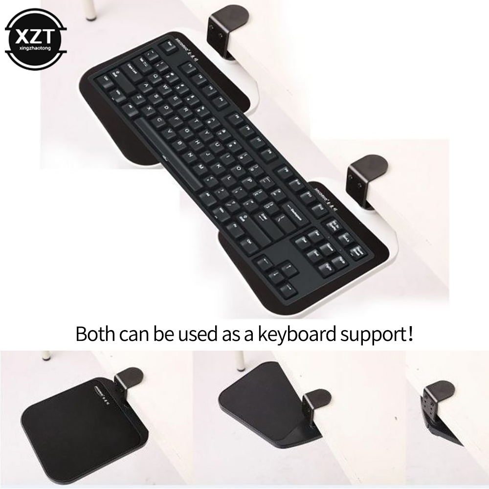Adjustable Desktop Mouse Tray  - Keyboard Tray Under Desk 评论和价格