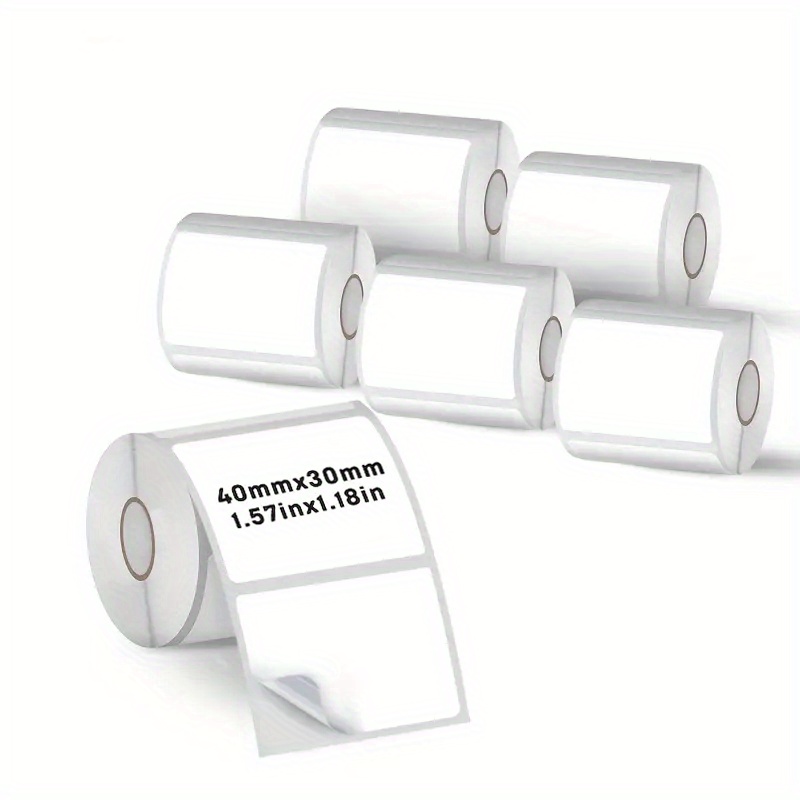 6 Rolls 40x30mm Thermal Label  - Home Office Printer 评论和价格