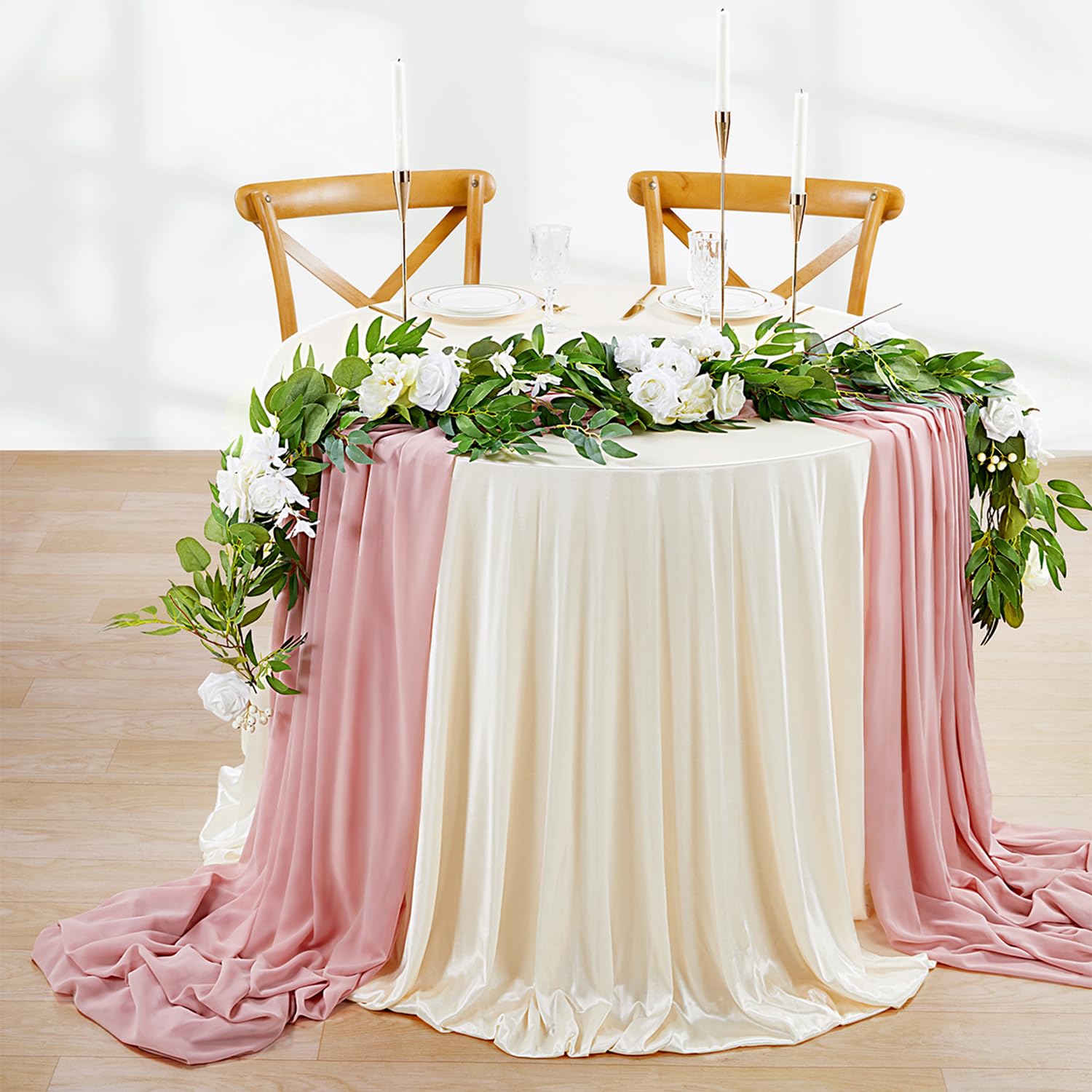 Boho Wedding Table Runner Shee - Home Office News 评论和价格