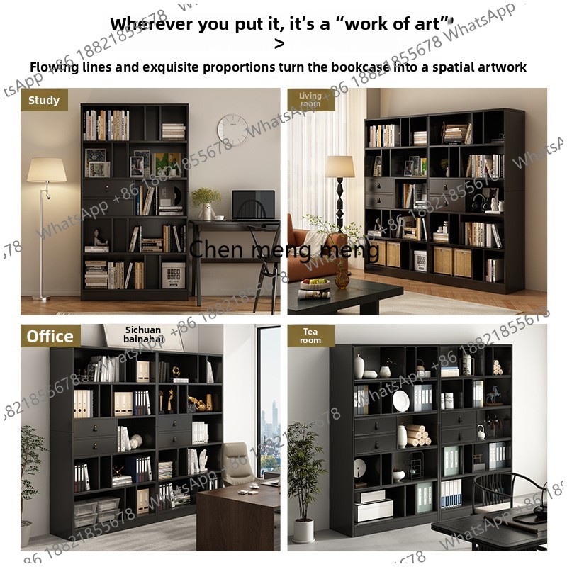 Book Shelf Wall and Bookcase 6 - Home Office Library 评论和价格