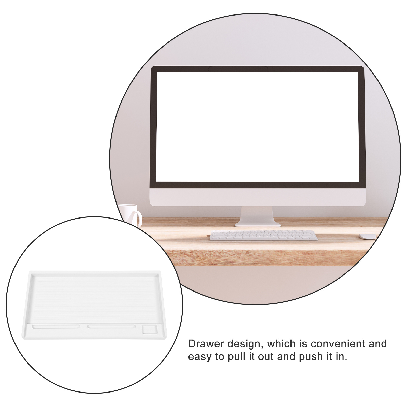 Keyboard Storage Tray Drawer T - Keyboard Tray Under Desk 评论和价格