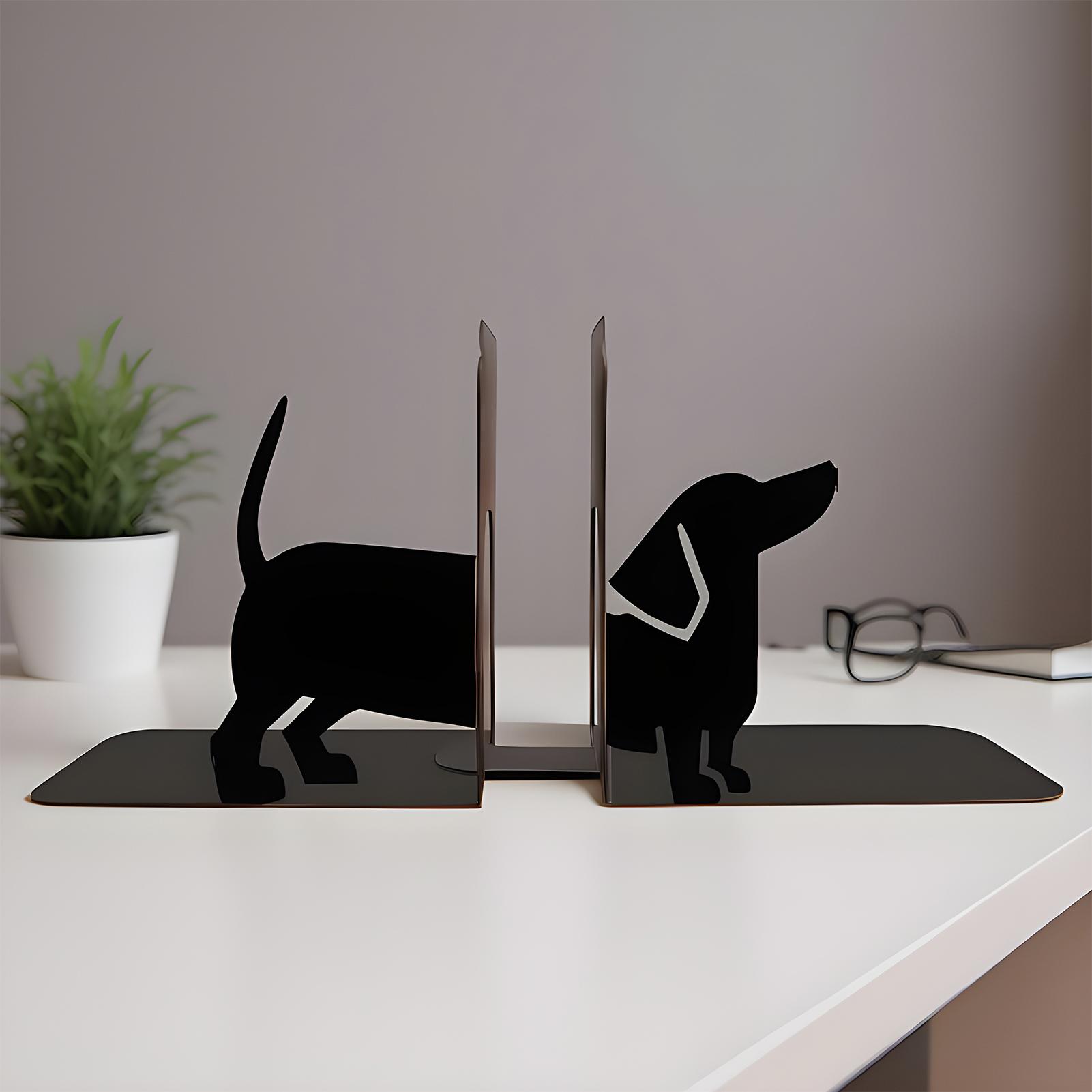 Decorative Bookends Metal Stop - Home Office Library 评论和价格