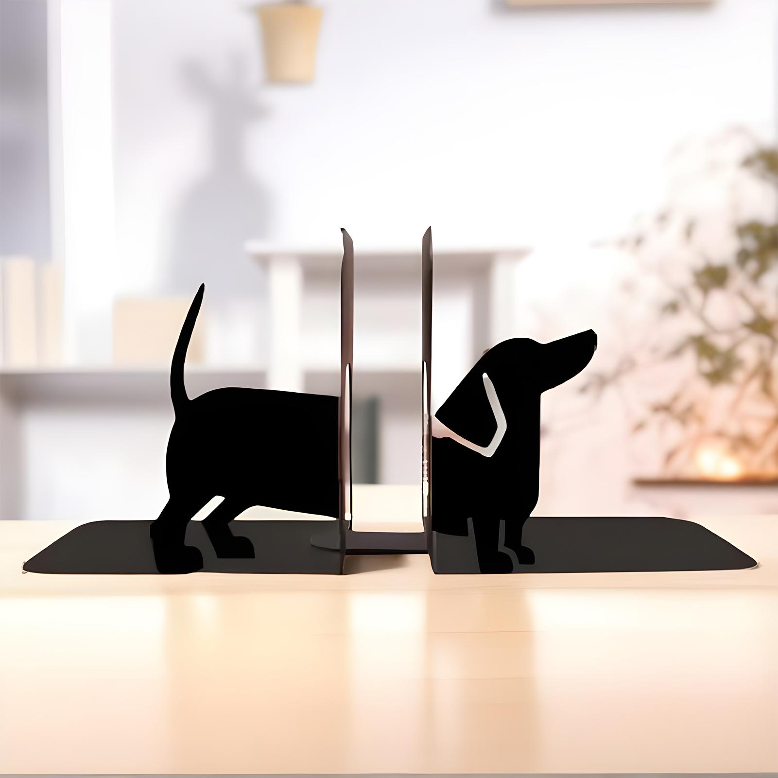Decorative Bookends Metal Stop - Home Office Library 评论和价格