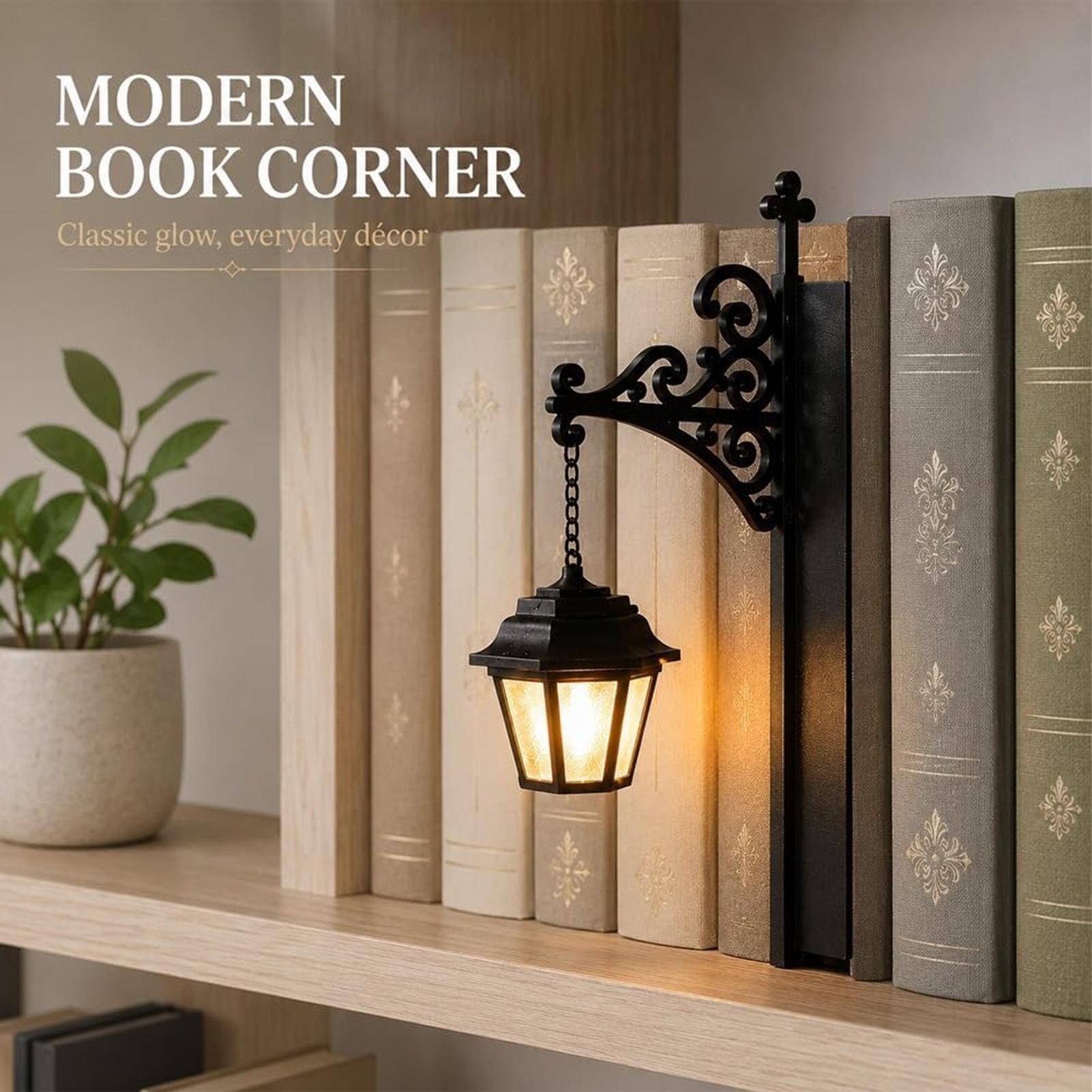 Bookshelf Lamp Vintage LED War - Home Office Library 评论和价格